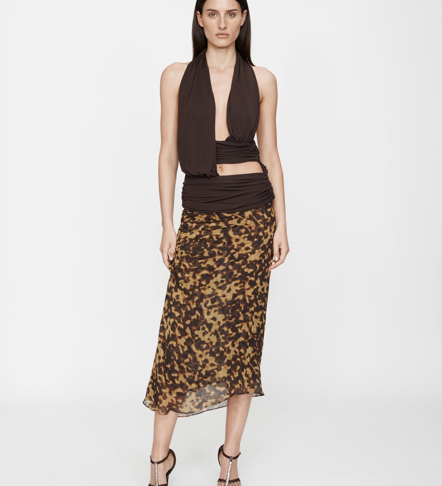 Christopher Esber - Draped Cummerbund Jersey Top