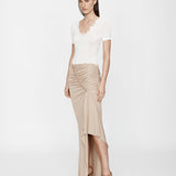 Christopher Esber - Hibiscus Embroidered Rib Tee
