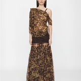 Christopher Esber - Tortoiseshell Droplet Jersey Skirt