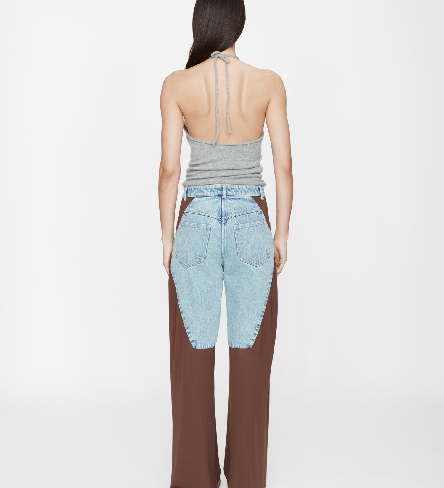 Christopher Esber - Taped Denim Jersey Jean