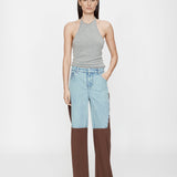 Christopher Esber - Taped Denim Jersey Jean