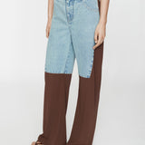 Christopher Esber - Taped Denim Jersey Jean
