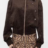 Christopher Esber - Lapped Flight Corduroy Bomber Jacket