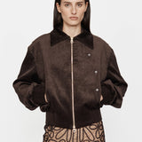 Christopher Esber - Lapped Flight Corduroy Bomber Jacket