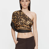 Christopher Esber - Tortoiseshell Silk Scarf