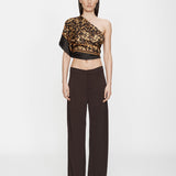 Christopher Esber - Tortoiseshell Silk Scarf