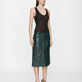 Christopher Esber - Eddie Leather Skirt