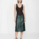 Christopher Esber - Eddie Leather Skirt