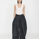 Christopher Esber - Cocoon Belted Taffeta Trouser