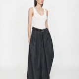 Christopher Esber - Cocoon Belted Taffeta Trouser