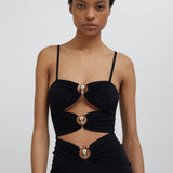 Christopher Esber - Pierced Orbit Column Dress