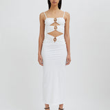 Christopher Esber - Pierced Orbit Column Dress