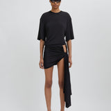 Christopher Esber - Side Cowl Waist Tee