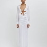 Christopher Esber - Venus Plunge Shirt Dress
