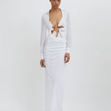 Christopher Esber - Venus Plunge Shirt Dress