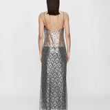 Christopher Esber - Sequinned Lace Cami Dress