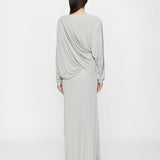Christopher Esber - Encased Nature Resin Draped Jersey Dress