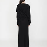 Christopher Esber - Encased Nature Resin Draped Jersey Dress