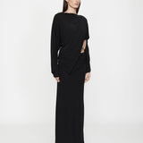 Christopher Esber - Encased Nature Resin Draped Jersey Dress