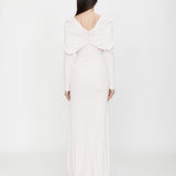 Christopher Esber - Arced Palm Strapless Shawl Gown