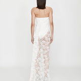 Christopher Esber - Floating Lace Strapless Gown