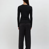 Christopher Esber - Orbit Ruched Long Sleeve Top