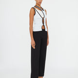 Christopher Esber - Open Twist Ringer Tank