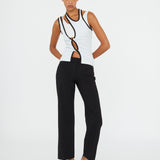 Christopher Esber - Open Twist Ringer Tank