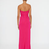 Christopher Esber - Arced Palm Strapless Dress