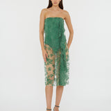 Christopher Esber - Floating Lace Strapless Dress