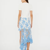 Christopher Esber - Floating Lace Asymmetric Skirt