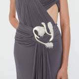 Christopher Esber - Sculptured Loop Drape Skirt