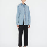 Christopher Esber - Denim Floating Tab Shirt