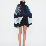 Christopher Esber - Hibiscus 2 Way Pleated Spray Jacket