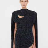 Christopher Esber - Torrent Draped Mini Dress