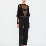 Christopher Esber - Ripple Tulle Circular Bodysuit