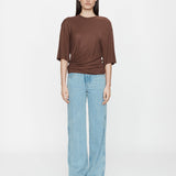 Christopher Esber - Shibari Jersey Ruche Tee