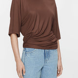 Christopher Esber - Shibari Jersey Ruche Tee