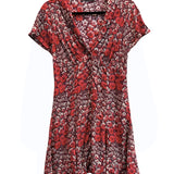 Ciao Lucia - Julian Poppy Printed Silk Dress