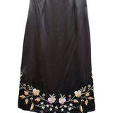 Ciao Lucia - Larine Black Charmeuse Skirt