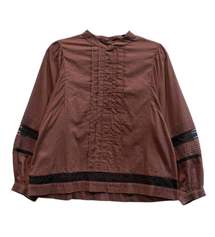 Ciao Lucia - Soley Brun Cotton Voile Top