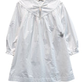 Ciao Lucia - Tania White Cotton Poplin Dress