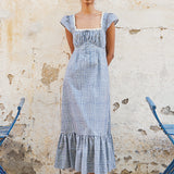 Ciao Lucia - Rixo x Ciao Lucia Isla Dress Check