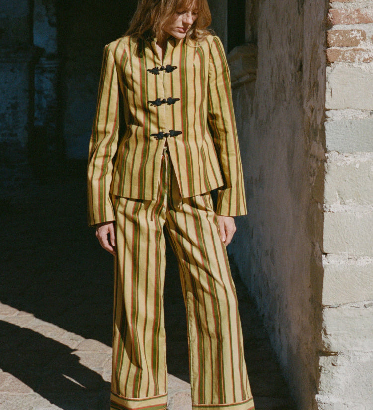 Ciao Lucia - Rowan Venice Stripe Curduroy Jacket