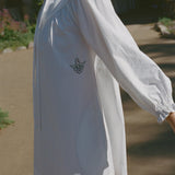 Ciao Lucia - Tania White Cotton Poplin Dress