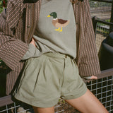 Ciao Lucia - Mariko Khaki Chino Short