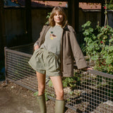Ciao Lucia - Mariko Khaki Chino Short
