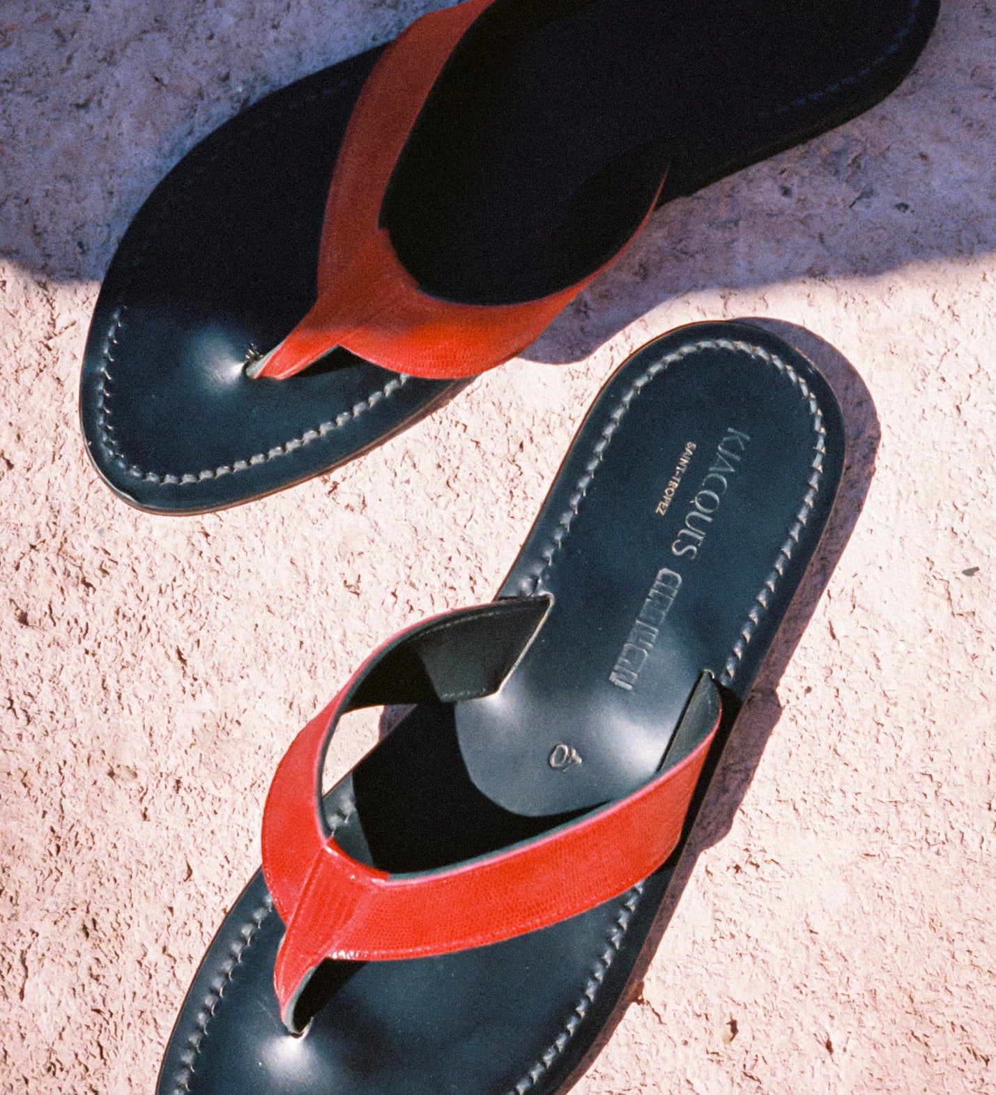 Ciao Lucia - K. Jacques x Ciao Lucia Red Flip Flop