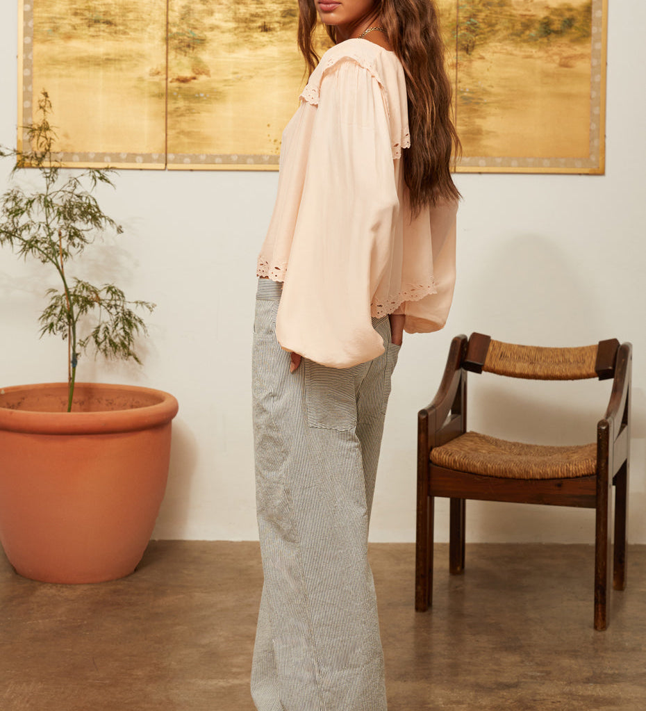 Ciao Lucia - Eloise Stripe Twill Pant