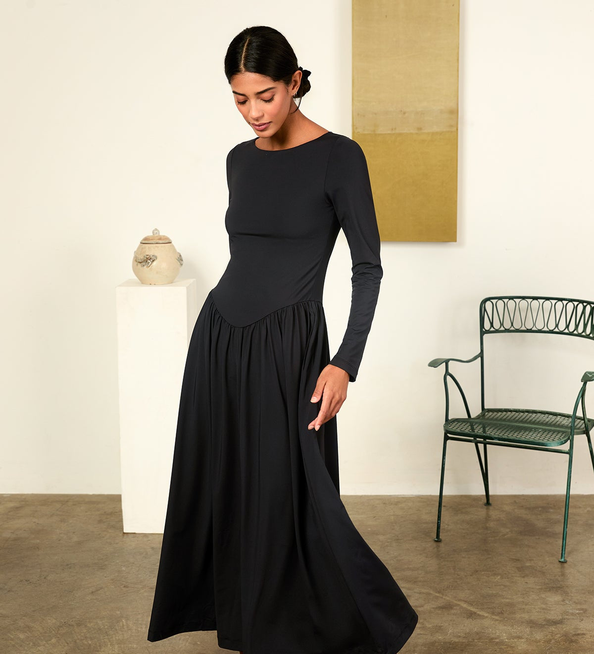 Ciao Lucia - Lisio Black Jersey Dress